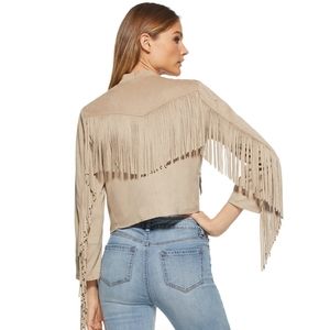 Cute Fringe Boho Blazer